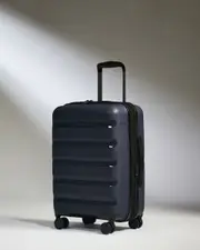 [Antler] Expandable Carry-on Luggage in Navy - Logo Stripe