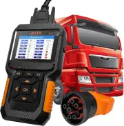 JUTA D50 OBD2 Scanner Car Truck Code Reader Heavy Duty`HD Diesel Diagnostic Tool