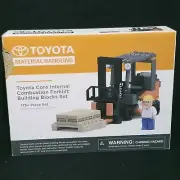 Toyota Forklift Super Rare First Gear 175+ Piece Building Blocks Set Brand New