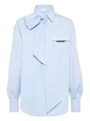 [Brunello Cucinelli] Brunello Cucinelli-Camicia In Cotone-Donna L