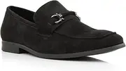 Ferro Aldo Demitri MFA19683 Classic Moc-Toe Penny Loafers with Decorative Buckle