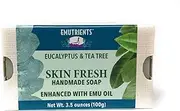 [Montana Emu Ranch] Skin Fresh Handmade Soap 3.5 Ounce Bar - Made with Eucalyptus, Tea Tree, and Cajeput Oils