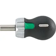 STAHLWILLE TOOLS 18120002 1/4 " Ratcheting screwdriver bit holder internal hex