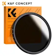 K&F Concept 52mm ND2-ND400 Fader Variable Filter Adjustable Neutral Density ND