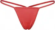 [AkovichFarh] Sexy Underwear Women Briefs Stripper Thong G-String Pure Colour Panties Panty