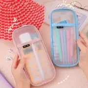 Pencil Case Big Capacity School Cute Pen Pouch Makeup Box Storage Bag Organizers