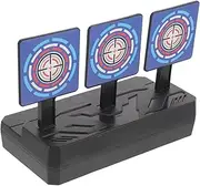 BESPORTBLE Target Self-resetting React Training Use Soft Pellets Practice Competition Training Adjustable Reusable Sports Practice Rebounding Game Practice Board Plastic