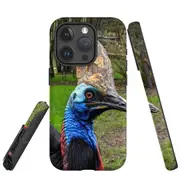 For iPhone 15 Pro Max Case, Shielding Cover, Cassowary