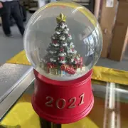 2021 Christmas Snow Globe