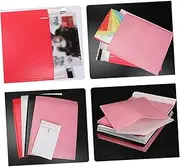 OHPHCALL 50pcs Bag Bins Storage Bag Tape Purple Envelopes Electronic Components Packaging Bag Self-sealing Wrap Shipping Padded Mattress Bag Boxes Pink