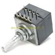 Potentiometer 250K Log Audio Amp Volume Control Pot Stereo W Loudness AU