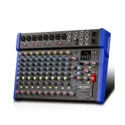 14-Channel Audio Interface Sound Board Mixer, Bluetooth Studio Mixing Console...