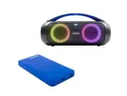 Kings Bluetooth Boom Box 2x20W speakers + 10,000mAh Lithium Portable Power Bank