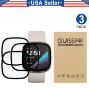 3PCS PMMA Curved Screen Protector For Fitbit Versa 3/4
