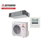 Mitsubishi Heavy Industries FDU125VNPWVH 12.1kW Ducted Air Conditioner System 1 Phase | RC-EXZ3A Wired Controller Included