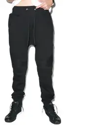 [D9 Reserve] Drop Crotch Biker Pant