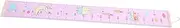 ANDRESLAD 1Pc Lovely Growth Chart Ruler Durable Canvas Height Measuring Pendant for Home Decor Writable Tracker for Nursery Animal Design Background