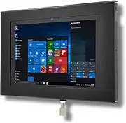 [TABcare] Locking Anti-Theft Metal Case for Samsung Galaxy TAB A9+ 11" Tablet for Kiosk, POS, Store, Show Display, Time Clock (TAB A9+ 11, Black)