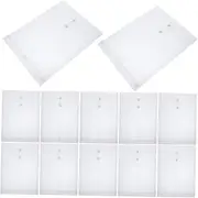 UTHCLO Rope Wrap Button File Folder Bag Plastic Document Storage Bag 12 Thick Pockets Easy to Carry and Sort