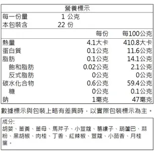 小磨坊 印度咖哩粉(22g/瓶)[大買家]