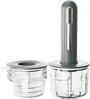 Grinder for Kitchen | Compact Meat Chopper | Compact Electric Shredder Kitchen Tool for Meal Prepping, Vegetable, Fruit, Baby Food