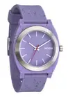 New Nixon Time teller opp lavender speckle Silicone Watch
