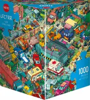 Heye Lectr Car Cemetry Adult Jigsaw Puzzle 1000 Pieces (HEY30046)
