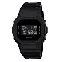 在飛比找momo購物網優惠-【CASIO 卡西歐】G-SHOCK 電子錶 橡膠錶帶 黑 