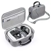 Carrying Case for Quest 3 VR Headset Portable Storage Bag w/ Shoulder Strap
