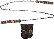 QANYEGN 48in Hand Chain Saw, Portable Rope Saw with Storage Bag, Foldable Pocket Chainsaw for Outdoor Gardening