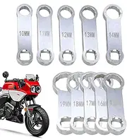 Torque Adapter 3/8, Chrome Vanadium Steel Torque Calibrator Wrench Converter, Portable Spanner Converter Extension Set for Car Motorcycle Maintenance