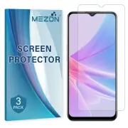 [3 Pack] MEZON OPPO A78 5G Anti-Glare Matte Screen Protector Film – Case Friendly, Shock Absorption (OPPO A78 5G, Matte)