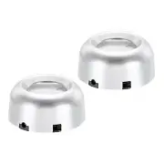 Displays Base Stand White Light 6x4x2.8cm 3 AAA Batteries Silver Tone Pack of 2