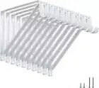 HOME MASTER HARDWARE Heavy Duty Closet Shelf & Rod Brackets, Wall Mounted