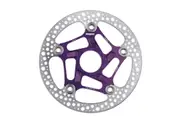 Hope Centre Lock Road Floating Disc 160mm - Purple Size Centre Lock