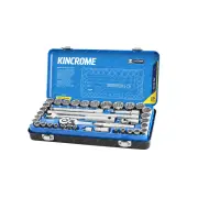 39 Pcs of Kincrome 3/8" Drive Socket Set - Metric & Imperial Mirror Polish