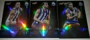 2020 SELECT FOOTY STARS Contested Beast NORTH MELBOURNE TEAM SET 3 CARDS