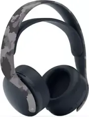 Pulse 3D Wireless Headset Gray Camouflage PlayStation 5 Video Game Accessories