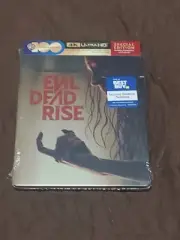 EVIL DEAD RISE 2023 4K UHD/BLU-RAY STEELBOOK BEST BUY EXCLUSIVE OOP SHIPS IN BOX