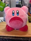 Club Mocchi Mocchi Inhaling Kirby Mega Plush Toy 13 inch Tomy With Tag Attached