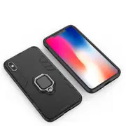 With Ring Stand Cover Case For iPhone Xs Max - Red