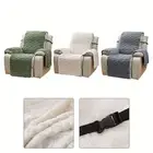 Chair Cover Sofa Cover 1 Seater Furniture Protector Covers Jacquard Plus Velvet