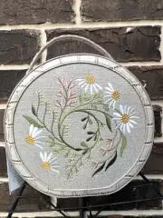 NWT $345 Brahmin fairest grey meadowlands Lane Crossbody