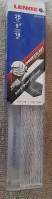 20181B9118R (25/Pack) 9 in. x 1 in. x 0.035 in. 18 TPI Reciprocating Saw Blade
