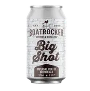 Boatrocker Big Shot Imperial Coffee Brown Ale 375ml Can