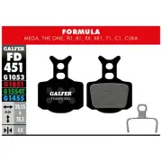 Pads Compound Black Standard for Formula R - Mega - The One - r1 - Rx - Skin