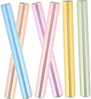 WOONEKY Nail Polish Block 6pcs Acrylic Manicure Pen Sealing Caps Pen Light-Proof Covers for Nail Art