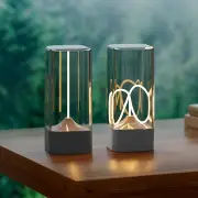 Flexible Filament Night Light with Magnetic Base Home Decor Rechargeable Magnetic Anti-Gravity Night Light Portable Quan