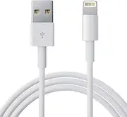 iPhone Charger Cable 25CM 1M 2M 3M MFi Certified USB A to Lightning Cable Nylon Braided Long iPhone Charging Cable Fast Charging Cord for iPhone 14 13 12 11 Pro Max XR Plus 6s 6 SE, iPad (White, 1m)
