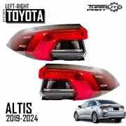 Tail Lamp Rear Light Pair Lr Fit Toyota Corolla 2019-2024 Zre210 Zre211 Sedan (for: Toyota)
